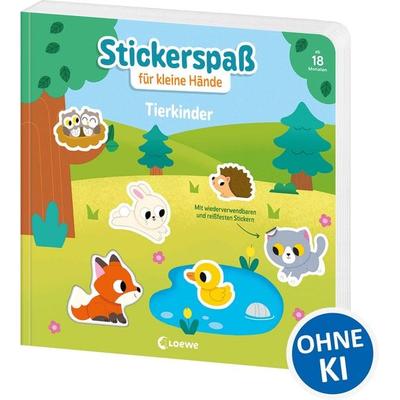 Stickerspaß für kleine Hände - Tierkinder