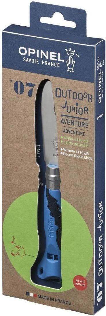 Kochmesser "N7 Outdoor junior", blau, Kochmesser, Klingenlänge 75cm, Edelstahl, Kochmesser blau Klingenlänge 75cm