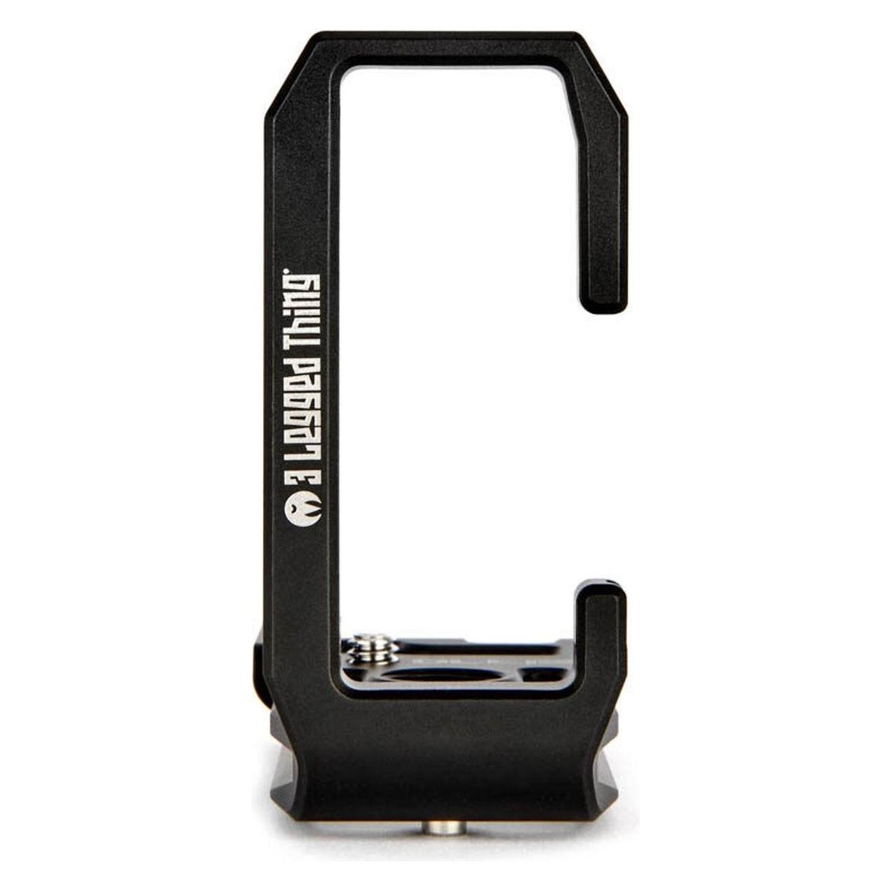 3 Legged Thing OLLIEQD B 90mm Arca L Bracket Dark/Matte Blk for OM System OM 1 / OM 1 Mk II (D282641)