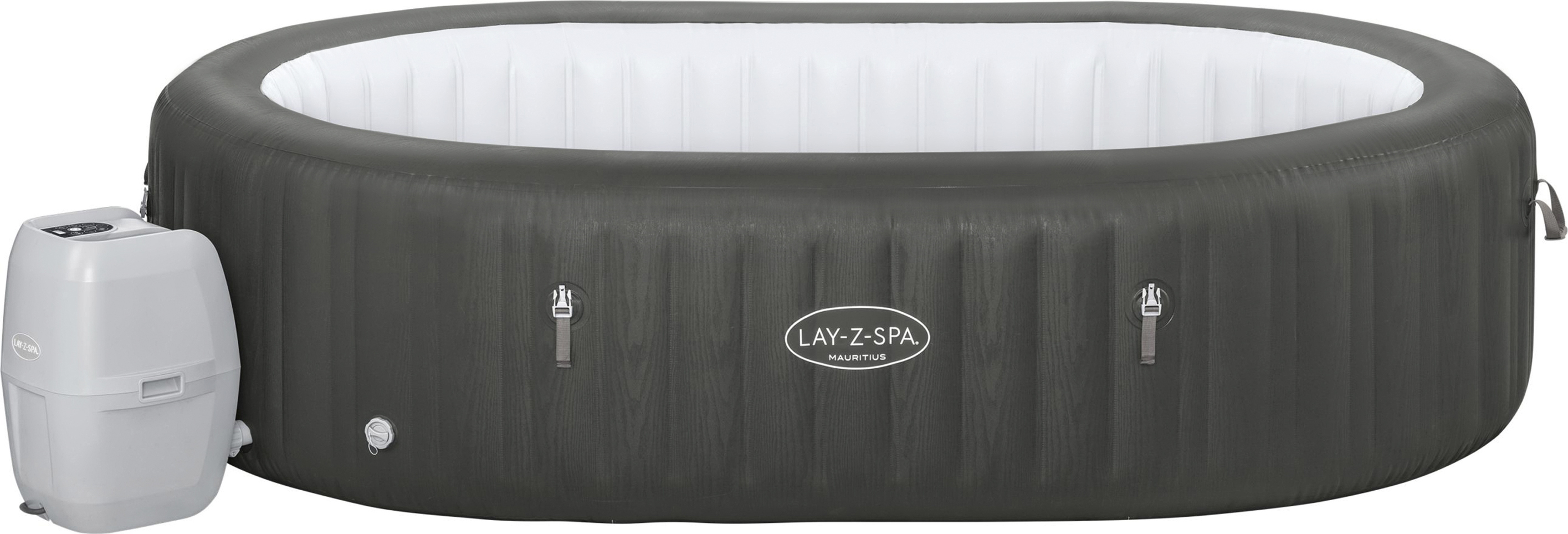 Bestway LAY-Z-SPA XXL WLAN-Whirlpool Mauritius AirJet 270 x 180 x 71 cm, oval