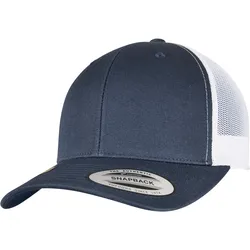 Flexfit YP Classic Recycled Retro Trucker Cap 2-Tone, navy/white