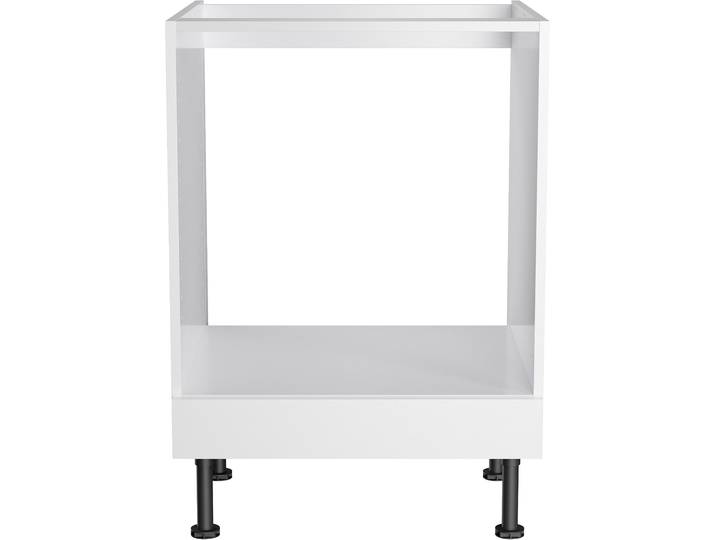 Herdumbauschrank OPTIFIT Klara , weiss (weiß), B:60cm H:87cm T:58,4cm, Holzwerkstoff, Schränke, Herdumbauschrank, Breite 60 cm
