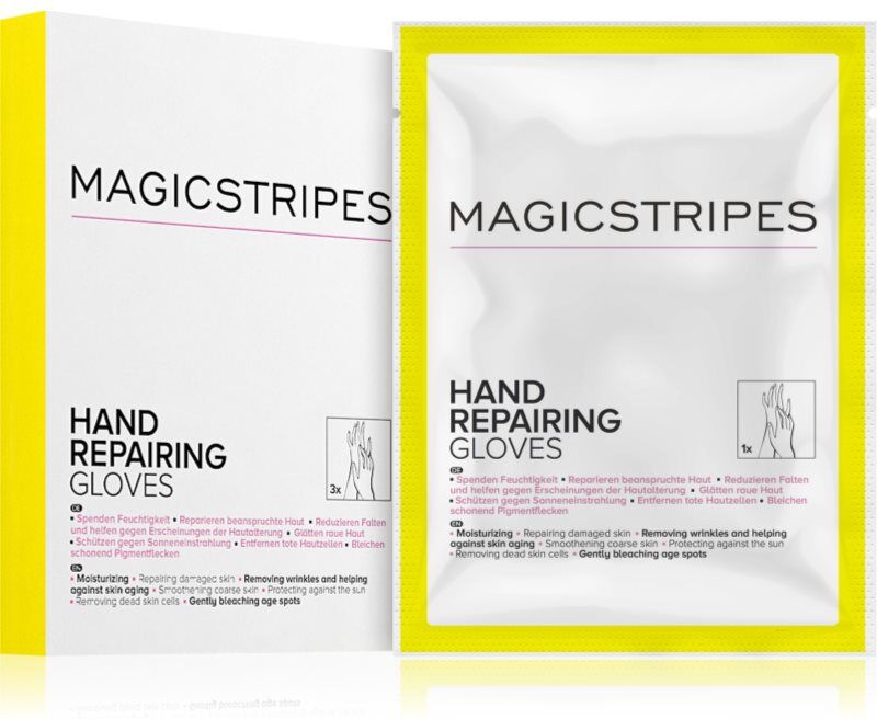 MAGICSTRIPES Hand Repairing Gloves masque rénovateur mains 3 pcs