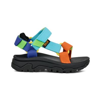 Sandale TEVA "HURRICANE XLT JR KIDS", Mädchen, Gr. 22, bunt (neon multi), Textil, Schuhe Sandale, sportlicher Stil, rutschfeste Laufsohle, schnell trocknend