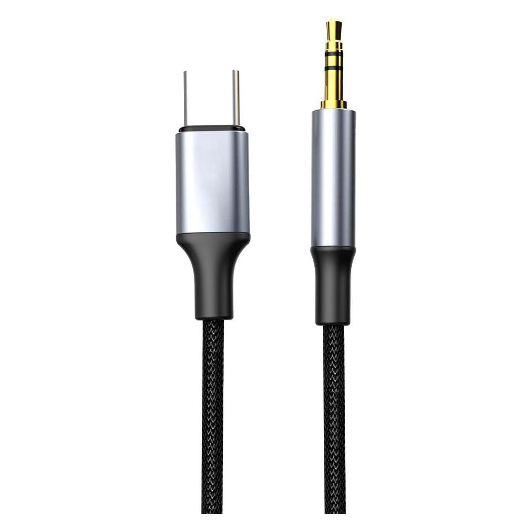 Nextbatt USB-C to 3.5mm AUX adapter - Black/Gray (NB-YP79)