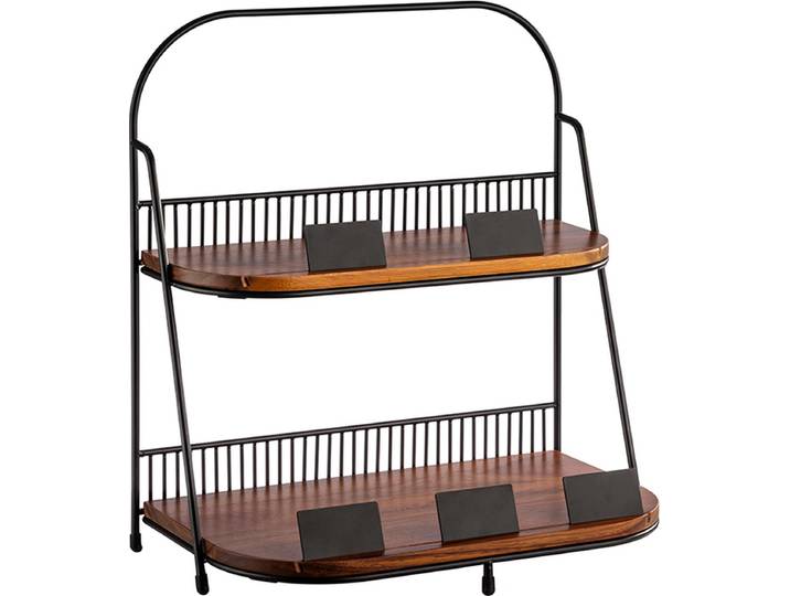 APS-Germany®​-Etagère- 2 laags-met labels