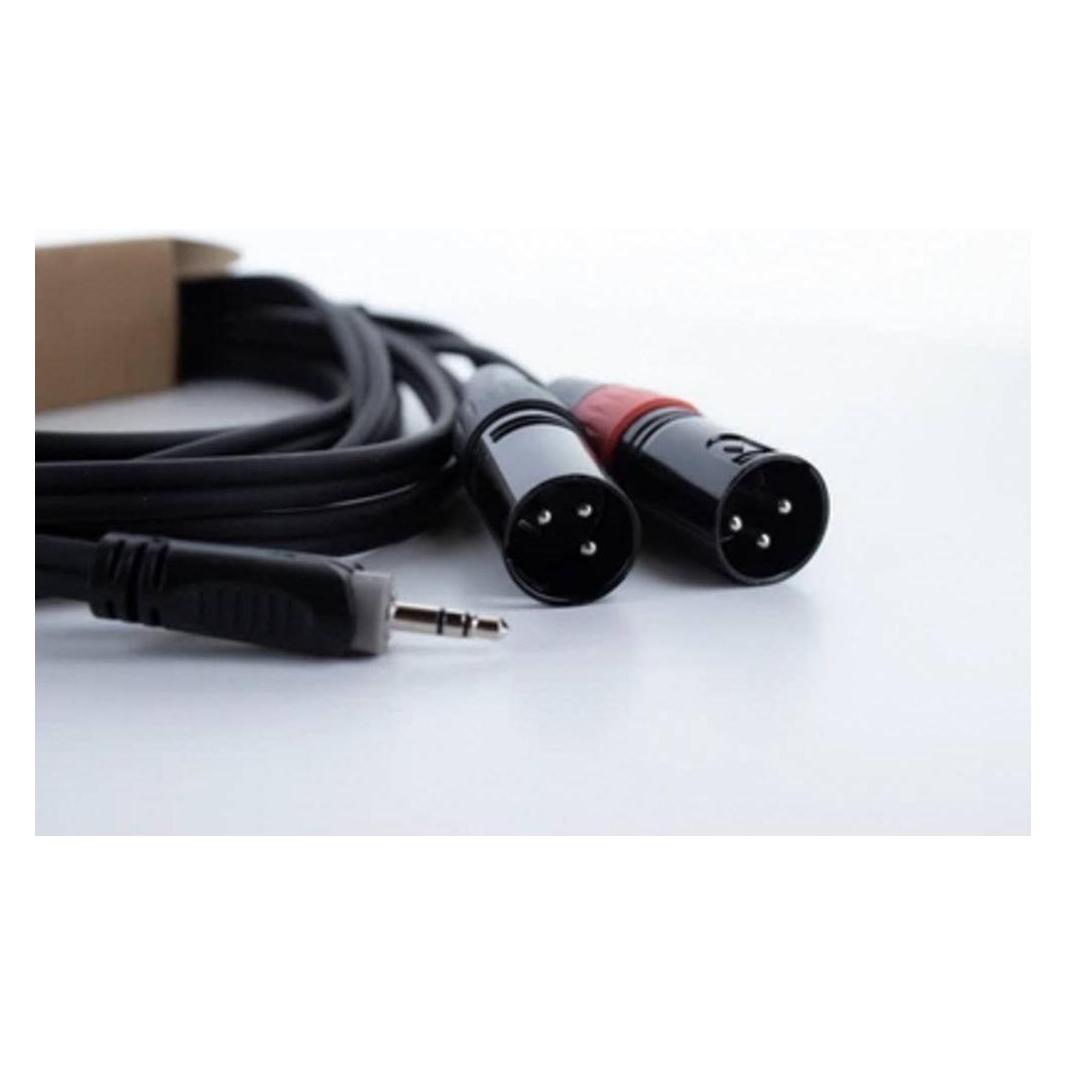 Cordial EY 1,5 WMM XLR Y-Adapter (1x Klinkenstecker 3.5 mm - 2x XLR-Stecker 3 po (14871)