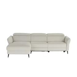 uno Ecksofa mit Relaxfunktion Hedy , beige , Maße (cm): B: 274 H: 78 T: 166.0