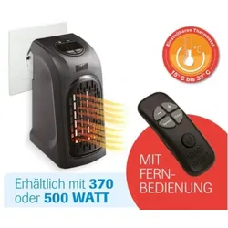Handy Heater inkl. Fernbed. Steckdosen-Heizlüfter