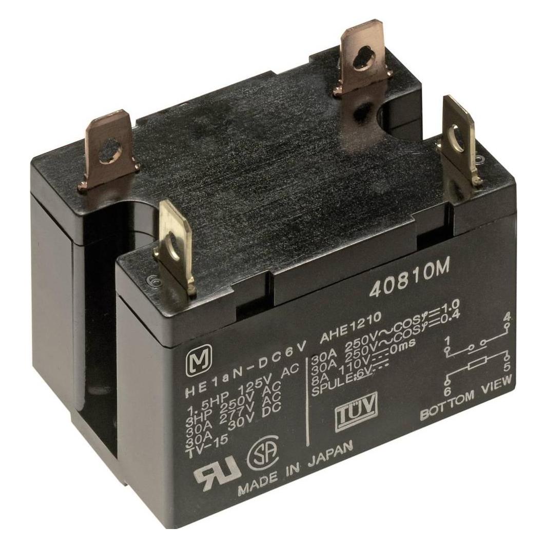 Panasonic 1-Form-A, Single side stable, Plug-in (HE1AN12)