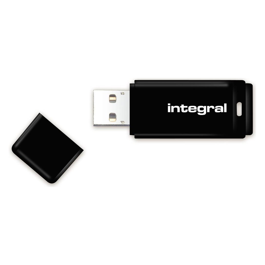 Integral USB2.0 DRIVE USB-Stick USB Typ-A 2.0 (32 GB, USB-A) (INFD32GBBLK)