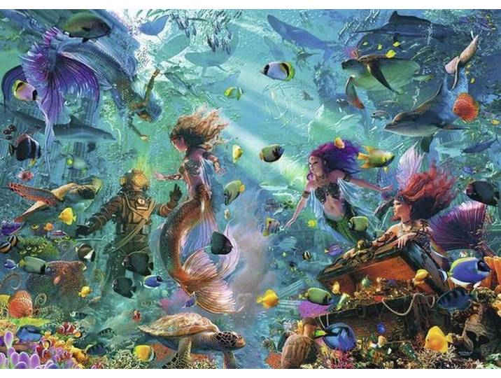 Ravensburger Verlag GmbH Puzzle Königreich unter Wasser, Puzzleteile