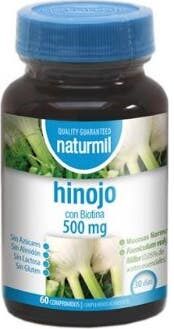 Naturmil Hinojo 500 mg 60 comp