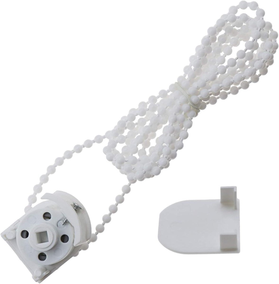 Romeins gordijnmechanisme voor gordijnbediening en ophangen met direct drive tandwiel, Wit, 367 x 33 mm