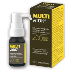 Multivitdk Lösung Vitamin D3+k2 10 ML