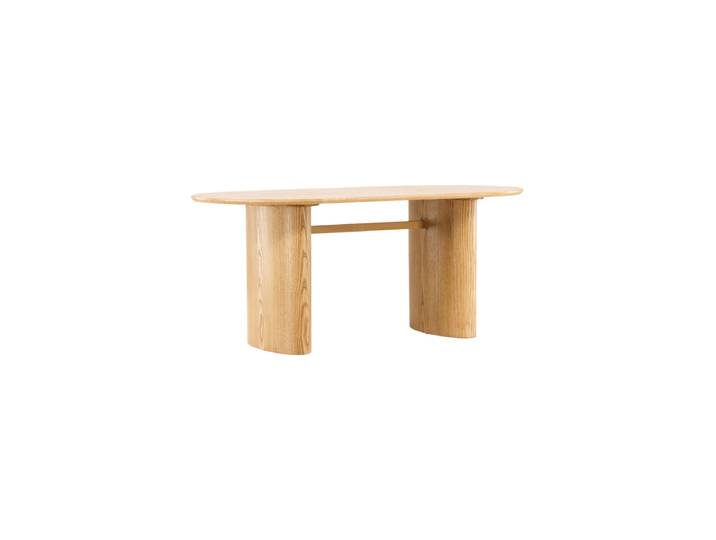 Ovaler Design Esstisch „Isolde“ - 180 x 90 cm Eiche Natural VE DESIGN