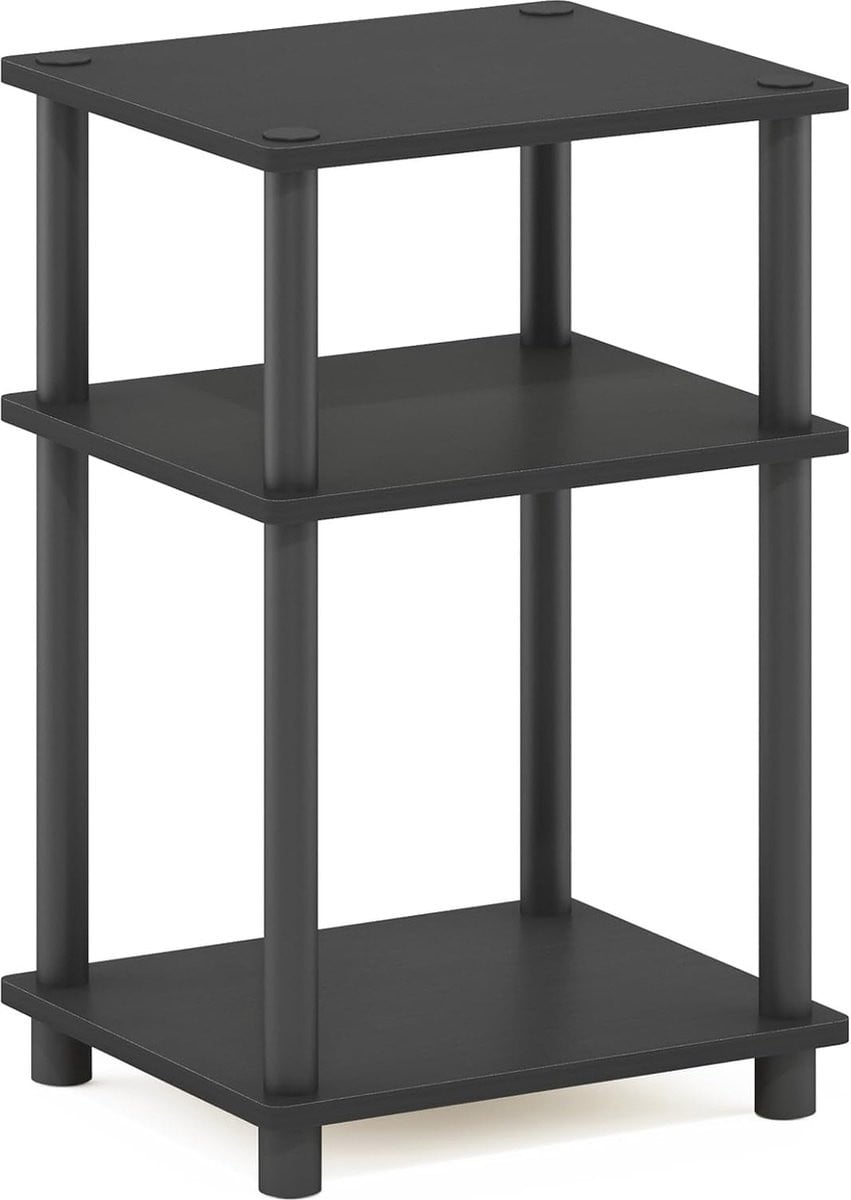 3-Tier Turn-N-Tube Bijzettafel en Nachtkastje - Multifunctioneel Design