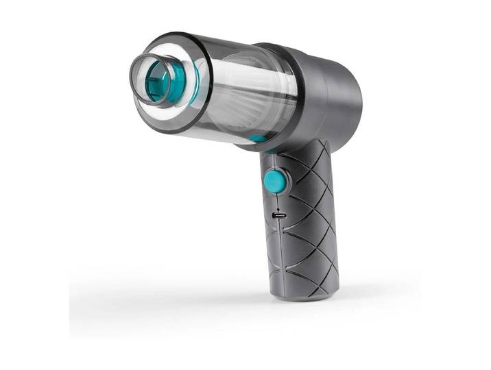CLEANMAXX Akku-Handstaubsauger Zyklon, 7-tlg. , grau (schwarz), Akkusauger, Akku-Handstaubsauger