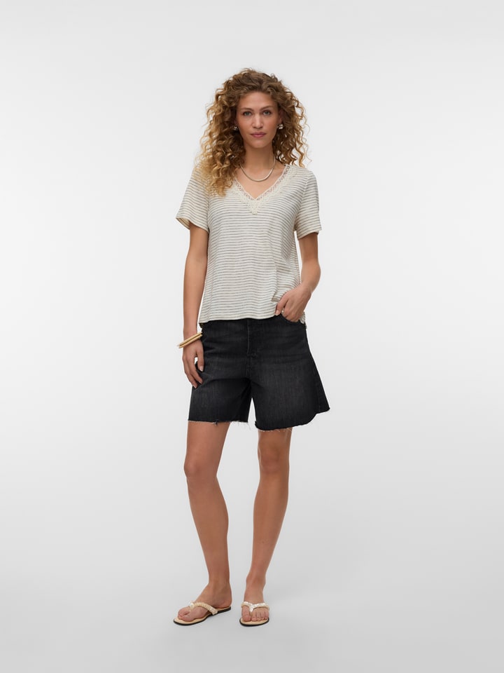 Vero Moda Bluse in Beige - XS