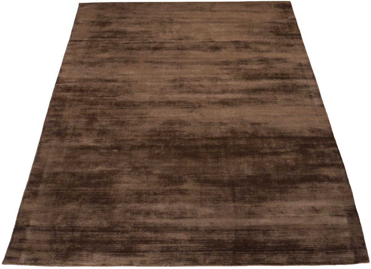 Veer Carpets Vloerkleed Cos Brown - Modern - Viscose - Rechthoekig