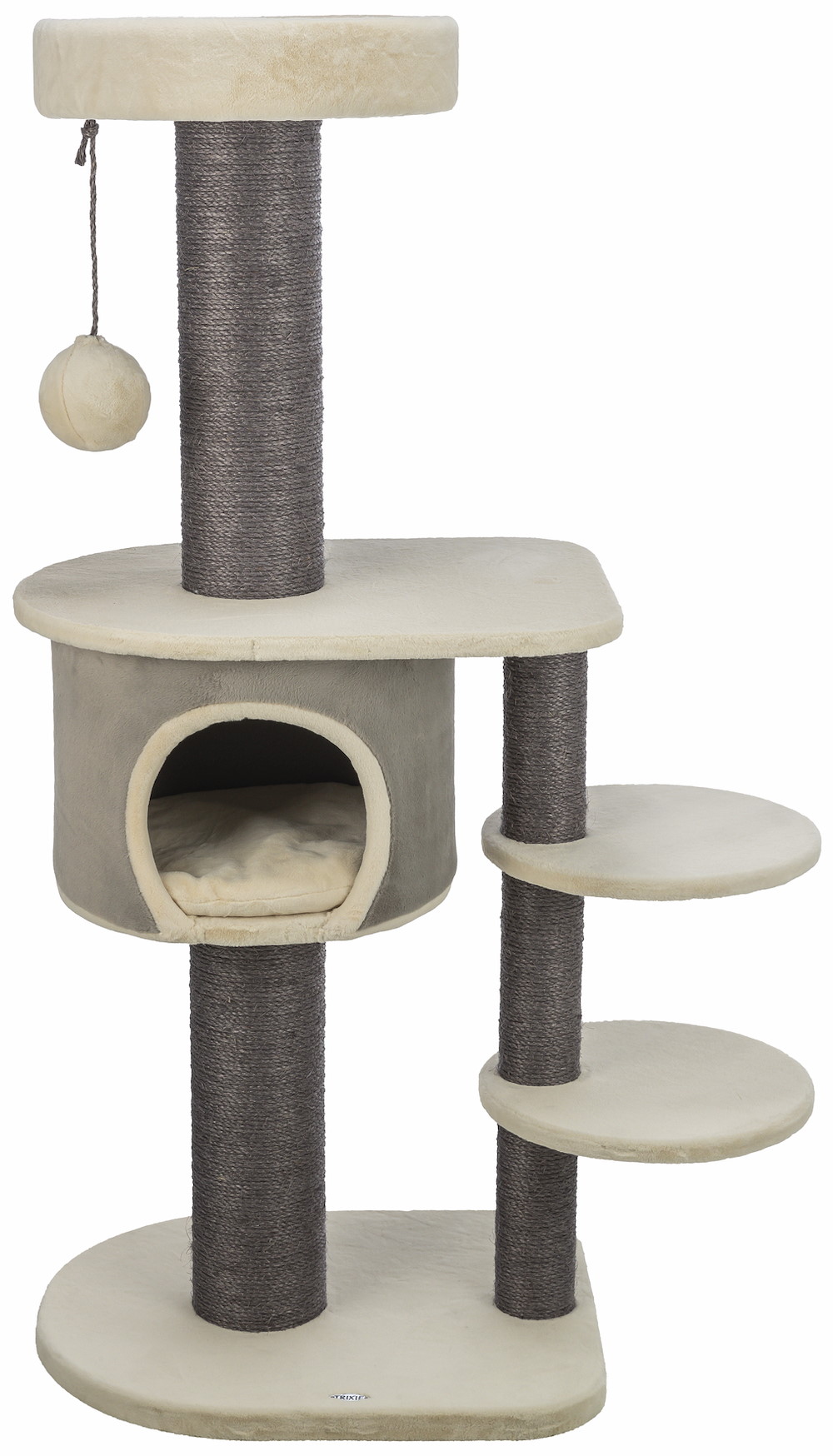 TRIXIEHEIMTIERBEDARF Kratzbaum Marcello, 140 cm, grau 16957228