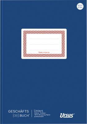 Ursus® Ö-Geschäftsbuch, A4, 96 Bl. 9mm liniert