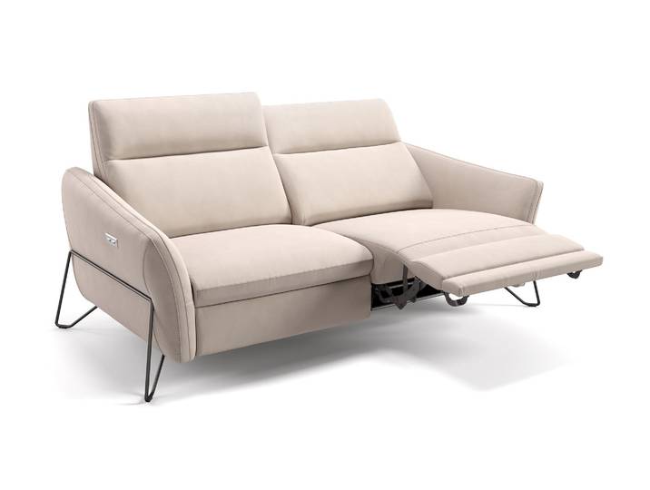 Stoff 2-Sitzer Couch MASANO Sofa mit Funktion