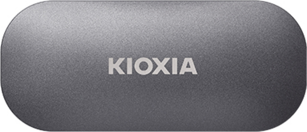 Kioxia EXCERIA PLUS, 2 TB, USB Typ-C, 2.0, 1050 MB/s, Passwortschutz, Grau