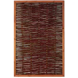 T&J FAKO Weidengeflechtzaun Sichtschutz, 120x180 cm