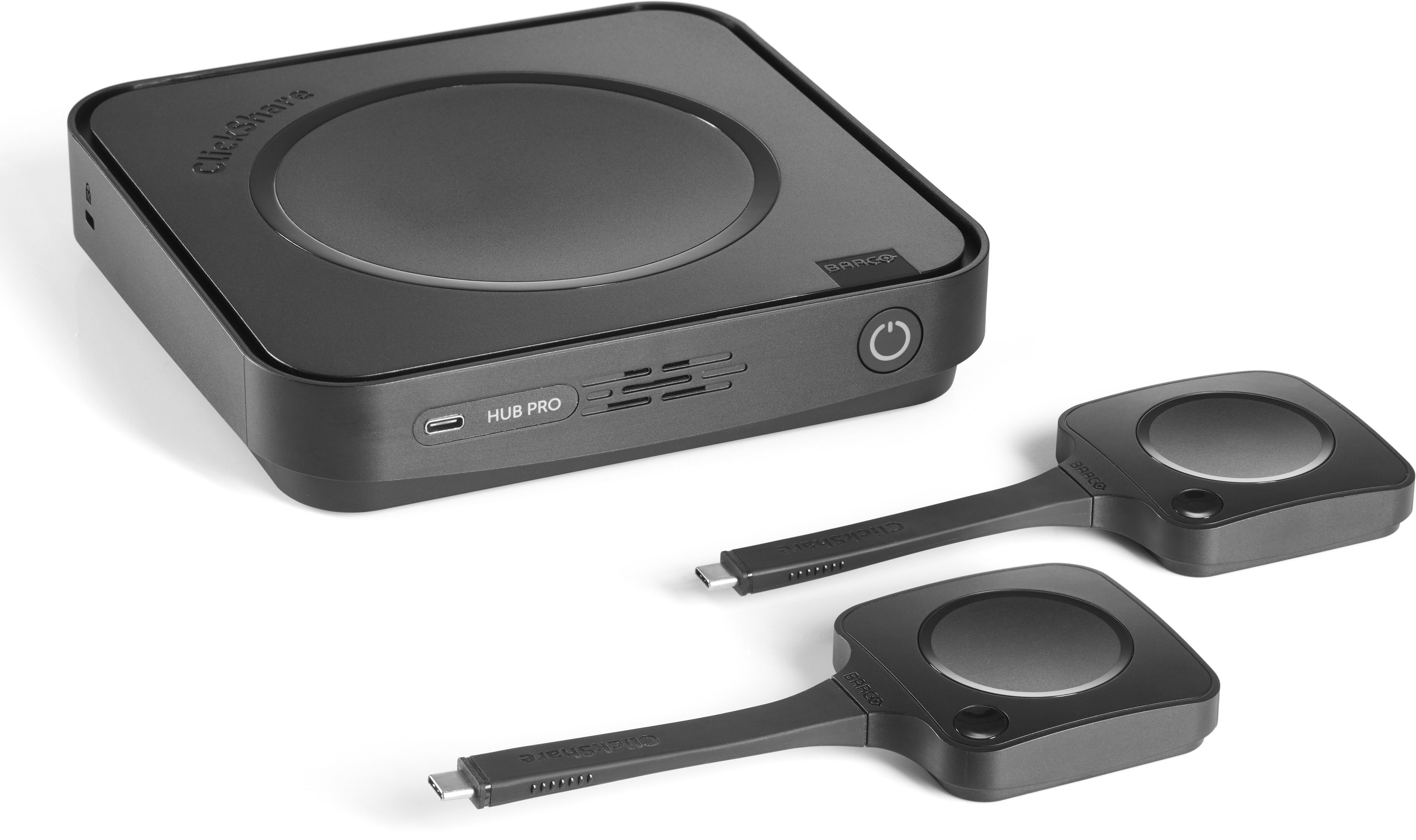 Barco ClickShare Hub Pro video conferencing system Ethernet LAN Video conferencing service management system