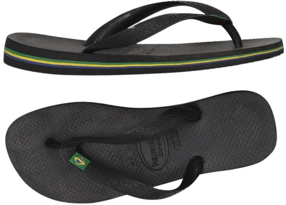 Havaianas Damen Sandalen, Schwarz, Gr. EU 37, kein / Etikett - Second Hand