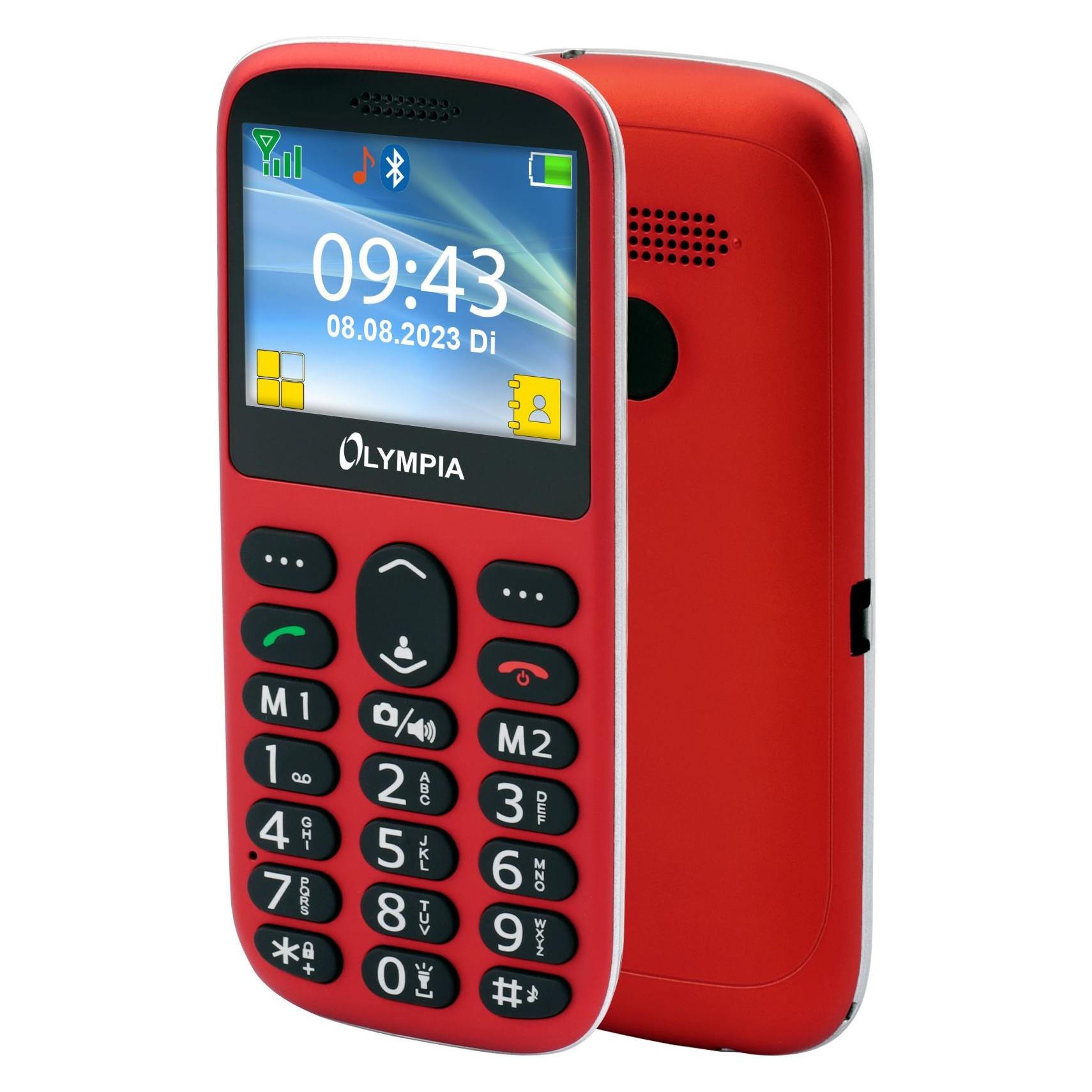 Olympia Mobiltelefon SUN ROT (2.30", 0.30 Mpx) (2223)