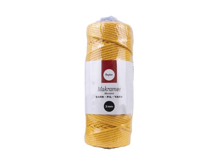 Makramee Garn, 3mm ø, ca. 210g, Rolle 70m