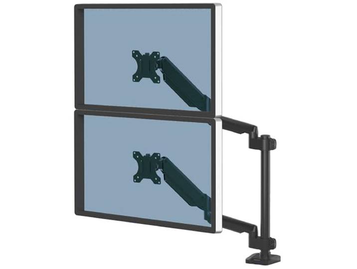 Fellowes Platinum Series Monitorarm, dubbele verticale monitorarm met gasveer technologie