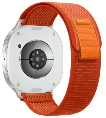 Everyday Crate Samsung Galaxy Watch8 Classic Nylon Watch Band Wild Path Loop Adjustable Sport Strap alpine Orange