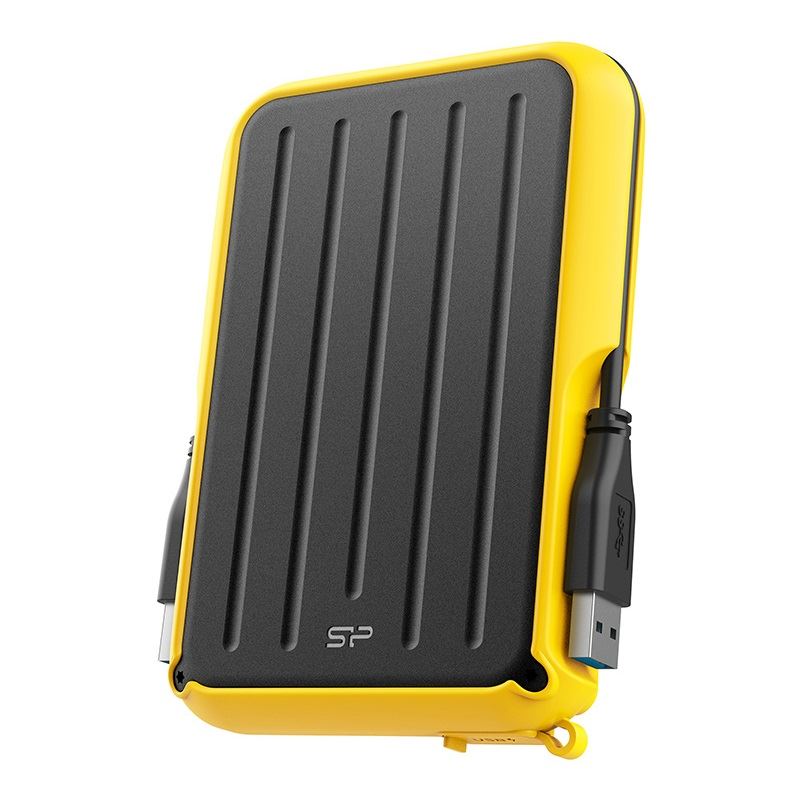 4TB Silicon Power External HDD Armor A66 6,4cm 2,5Zoll USB 3.2 IPX4 Yellow