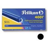 Pelikan Tintenpatronen für Füller 4001 brillant-schwarz, 5 St.