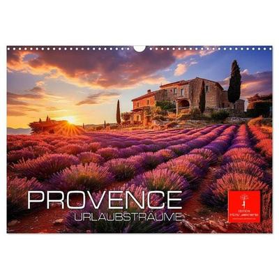 Provence Urlaubsträume (Wandkalender 2027 DIN A3 quer), CALVENDO Monatskalender
