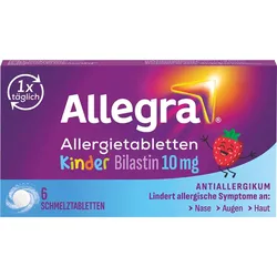 Allegra Allergietabletten Kinder 10 mg Schmelztabl 6 ST