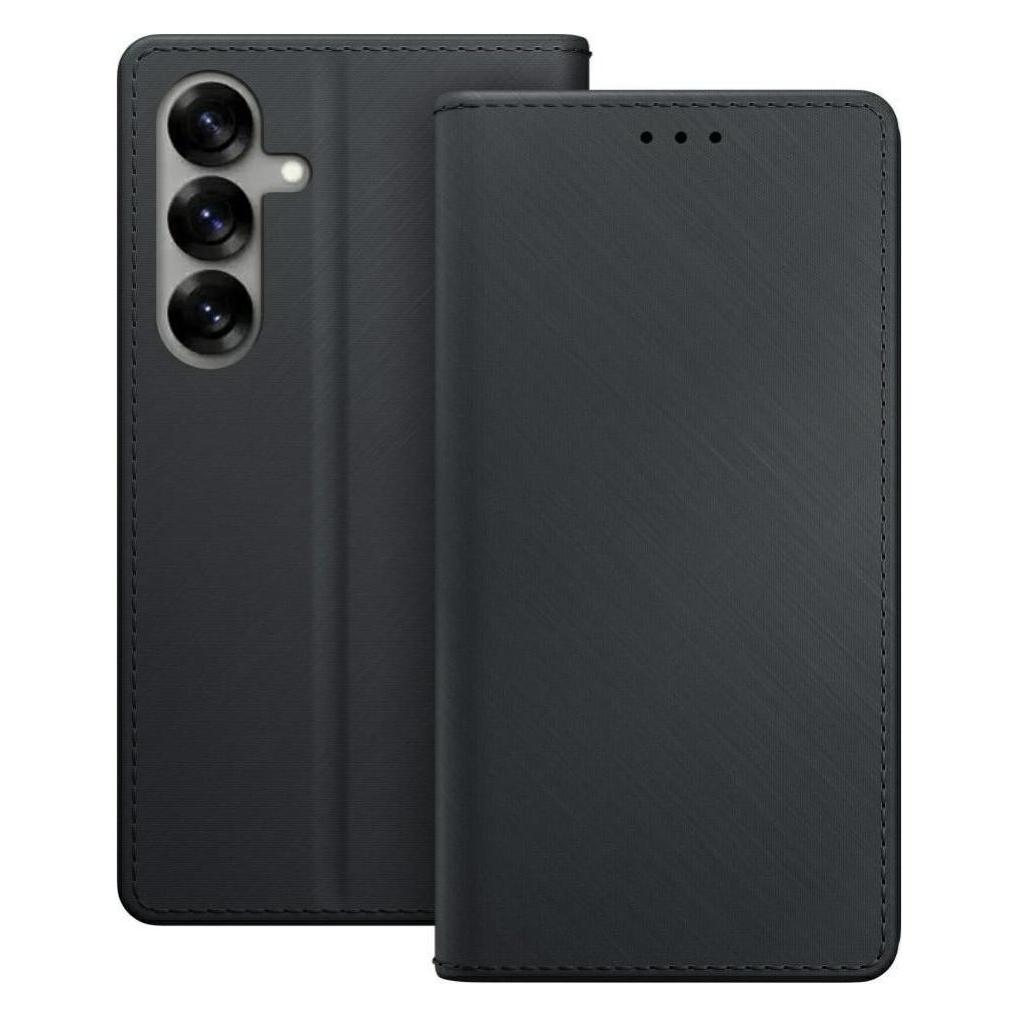 3MK Wallet Case for Samsung Galaxy S25+ - Black (Samsung Galaxy S25+) (W-3WalCas-SGS25P-0)