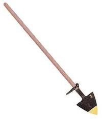 Vanga Tipo Roma gesmede pan met houten handvat, 24 x 24 x 17 cm