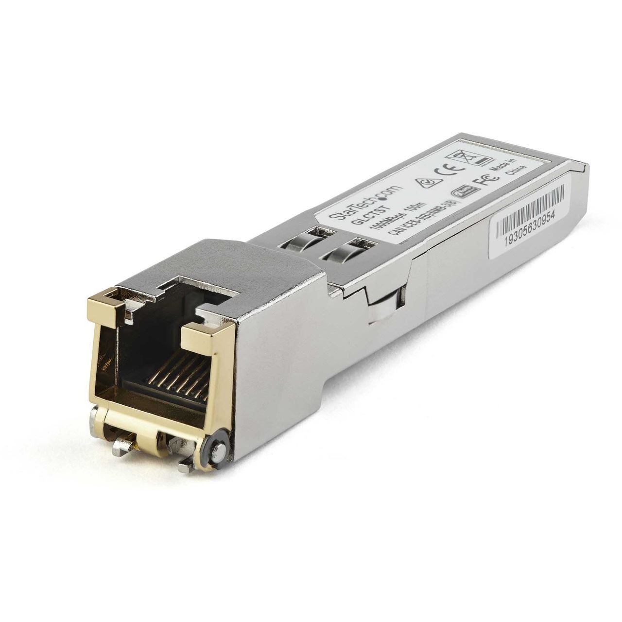 STARTECH SFP-1GE-T COMPATIBLE SFP MODULE - COPPER TRANSCEIVER