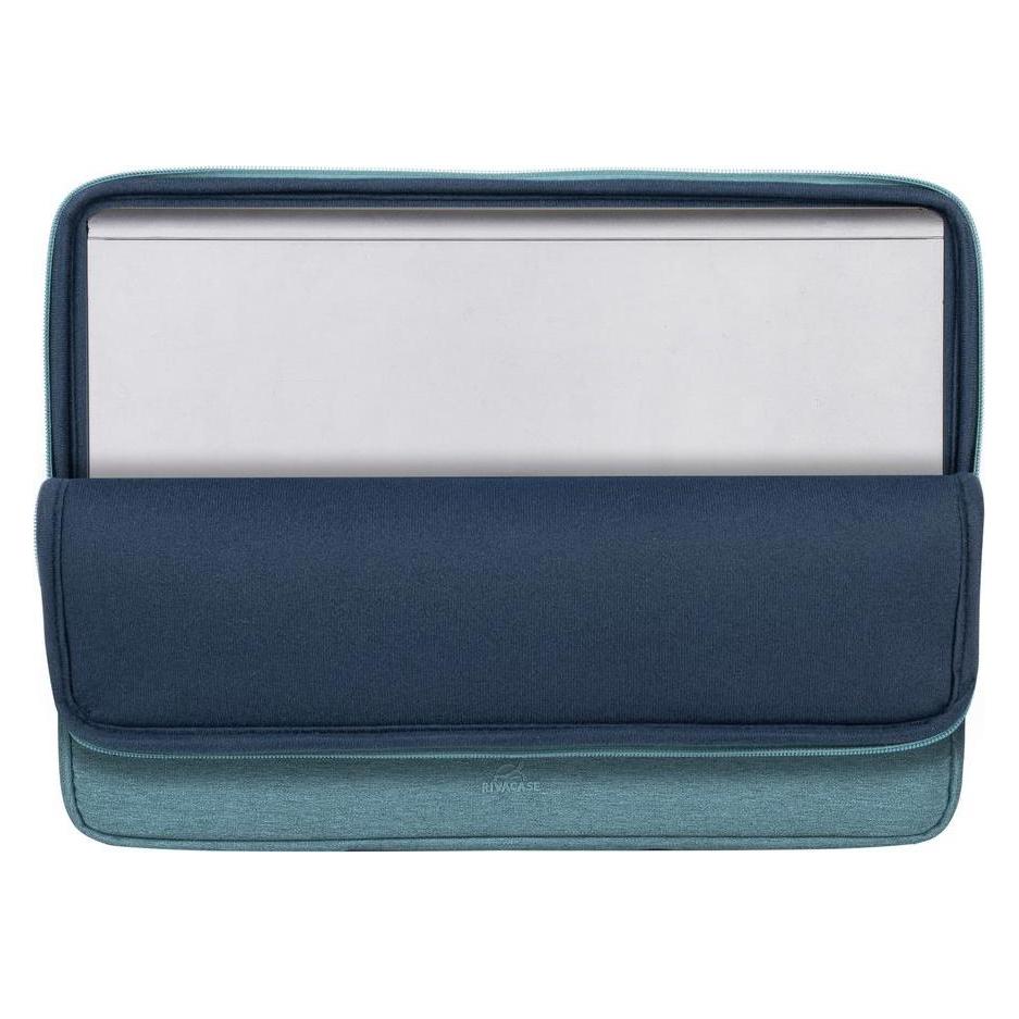 Rivacase NB Sleeve Suzuka aquamarine 7705 (15.60", Universal) (7705 AQUAMARINE ECO SLEEVE)