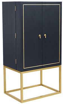 Harper Campaign Bar - Midnight Blue - Ballard Designs