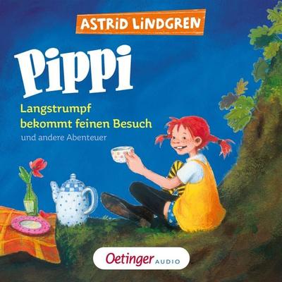 Pippi Langstrumpf bekommt feinen Besuch und andere Abenteuer - Astrid Lindgren, Audio, 9783837361728