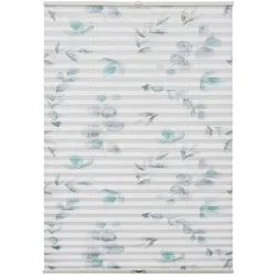 Gardinia, Rollo, Plissee Concept zum Klemmen Flowers and Plants Zweig (50 x 130 cm)