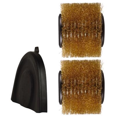 Reinigungsbürsten-Set EINHELL "ULTRA", schwarz, B:11,9cm H:21cm L:13,3cm, Stahl, Reinigungsbürsten, Zubehör für Akku-Oberflächenbürste »Picobella«, für Stein
