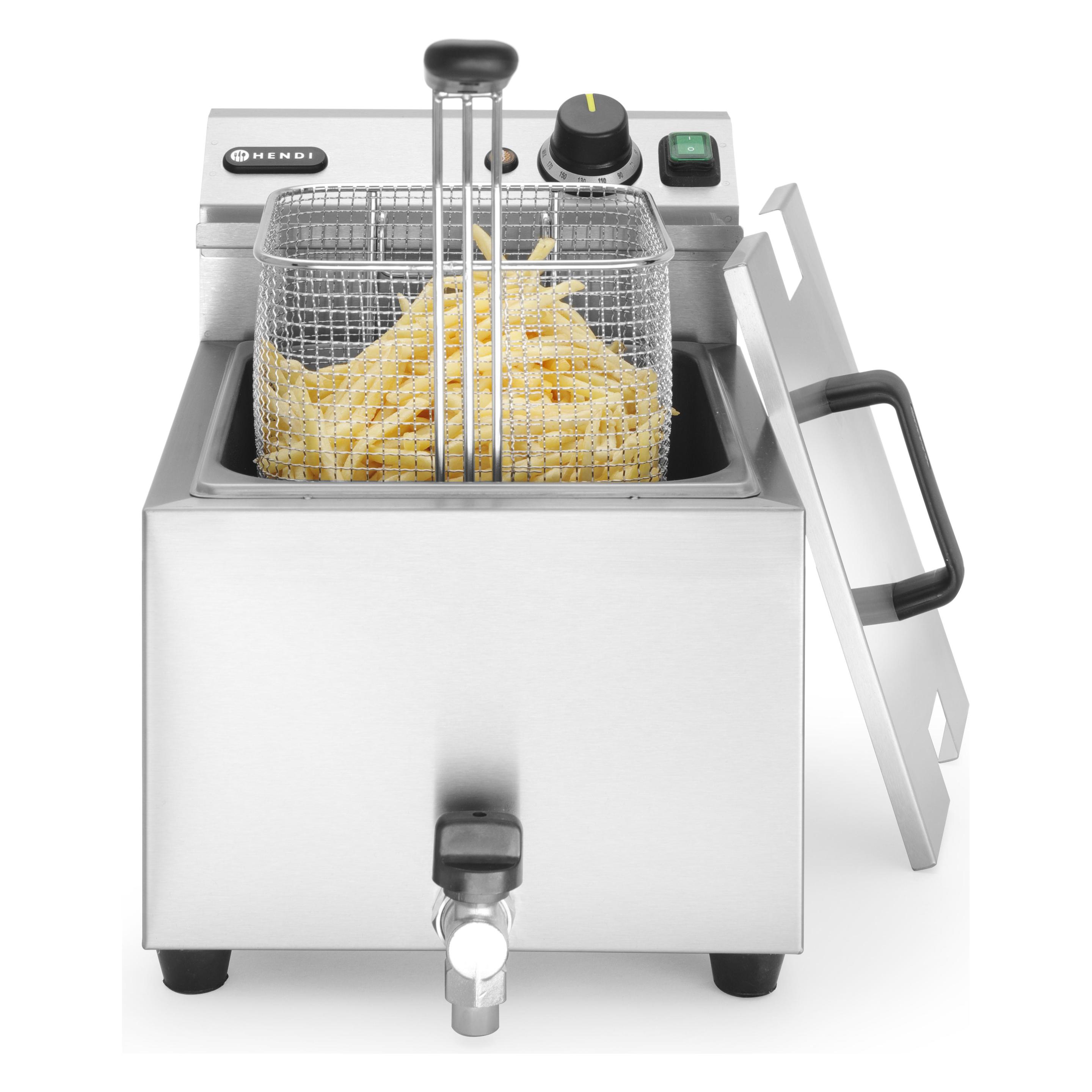 Hendi Friteuse Profi Line mit Ablasshahn 8 l 230V-3500W (8 l) (209202)