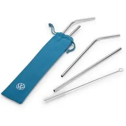 Volkswagen Trinkhalm-Set Edelstahl 5-teilig 7T0069640A
