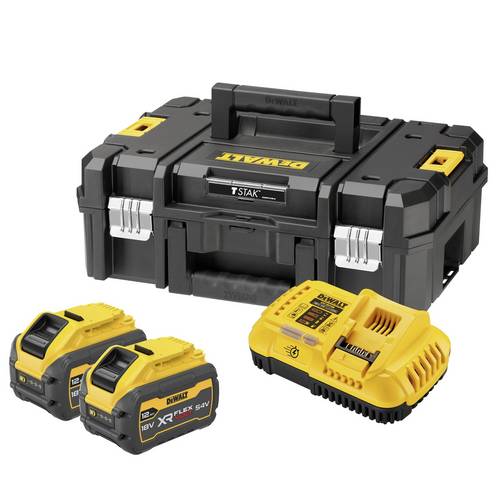 DEWALT DCB118XY2T Akkupack-Ladegerät DCB118XY2T-QW inkl. 2. Akku, inkl. Ladegerät, inkl. Koffer